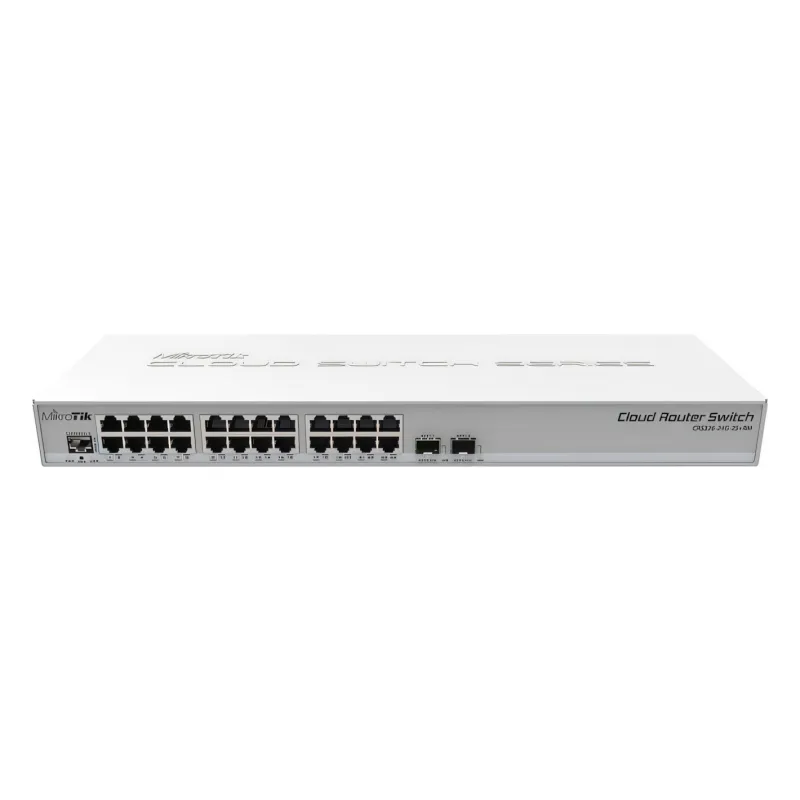 მართვადი სვიჩი - CRS326, L3, 24G, 2S+, MikroTik
