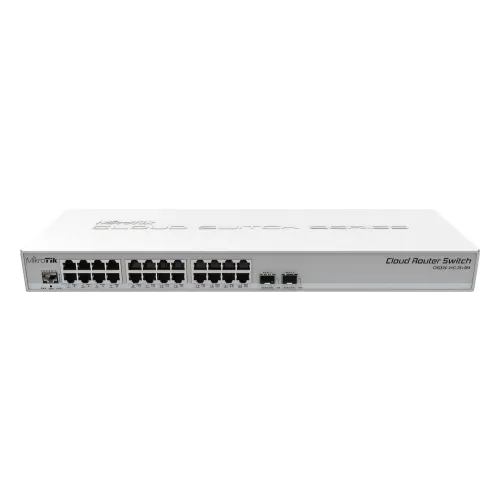მართვადი სვიჩი - CRS326, L3, 24G, 2S+, MikroTik