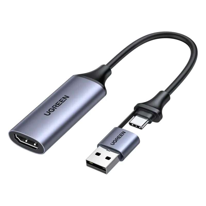 CM489 (40189), Adapter, Video Capture Card 4K HDMI to USB/Type-c adapter
