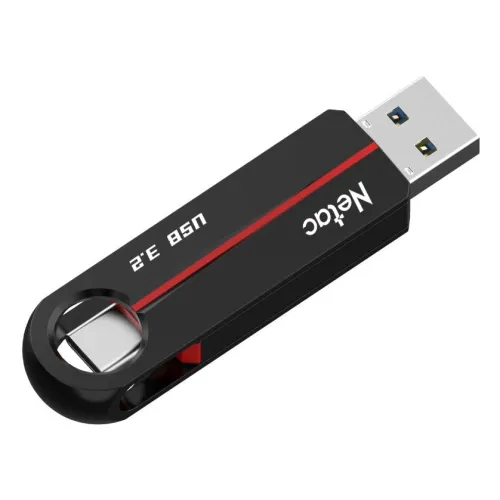 NETAC, US18, 128GB, USB 3.2 + TypeC