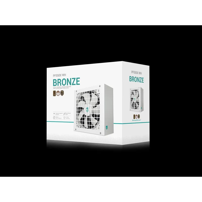 Deepcool, PF500X WH, PSU, White
