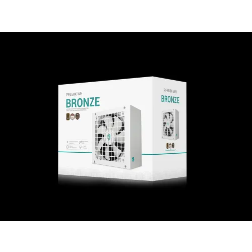 Deepcool, PF500X WH, PSU, White