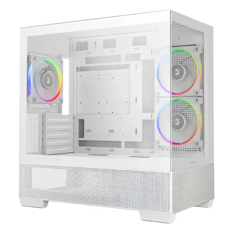 Deepcool, CG380 3F WH, CASE, White