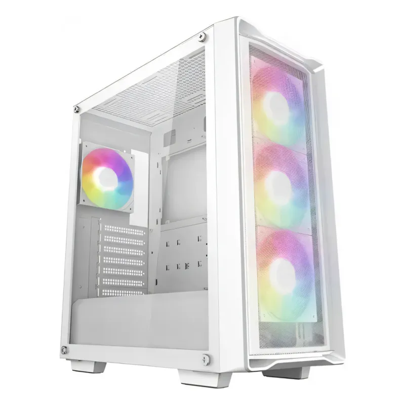 Deepcool, CC560 MESH V2 WH, CASE, ARGB, White