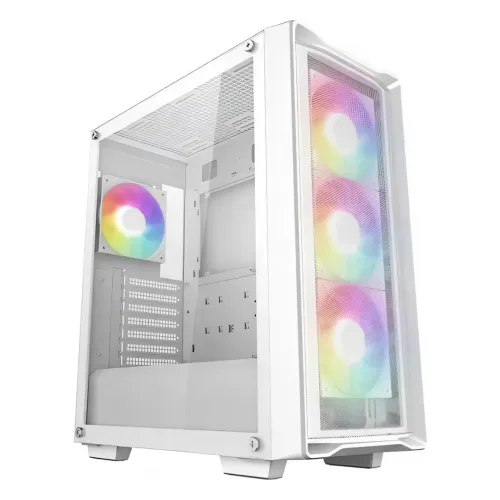 Deepcool, CC560 MESH V2 WH, CASE, ARGB, White