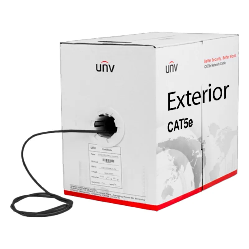 CAB-LC2110B-E-IN, UNV, Cat5e(UTP), 100%, 305m, Outdoor, Black