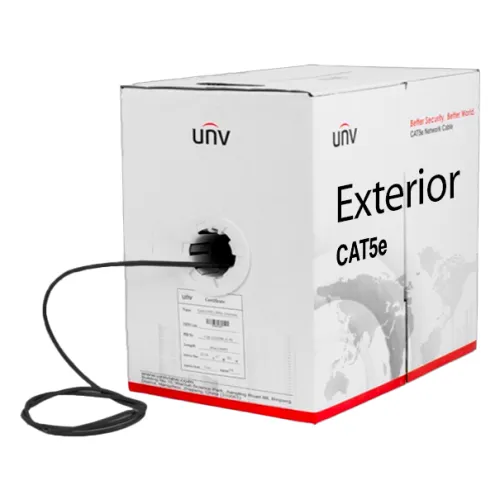 CAB-LC2110B-E-IN, UNV, Cat5e(UTP), 100%, 305m, Outdoor, Black