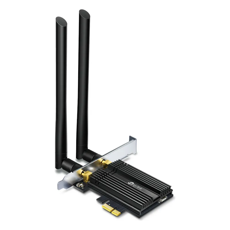 TP-Link, Archer TX50E, AX3000 Wi-Fi 6 Bluetooth 5.2 PCIe Adapter