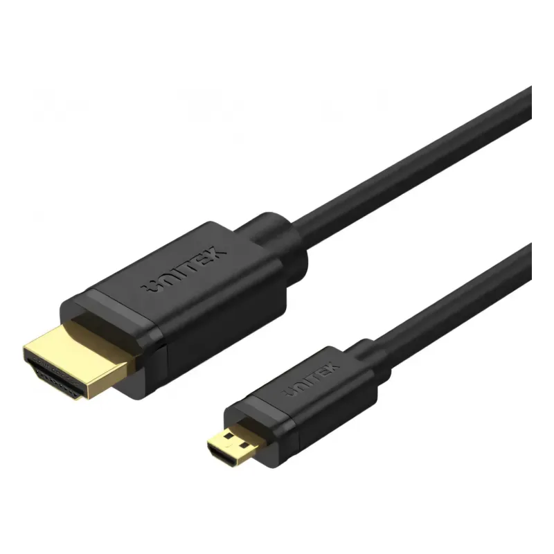 Y-C182, UNITEK, Cable, Micro HDMI (M) to HDMI (M) Cable 2M
