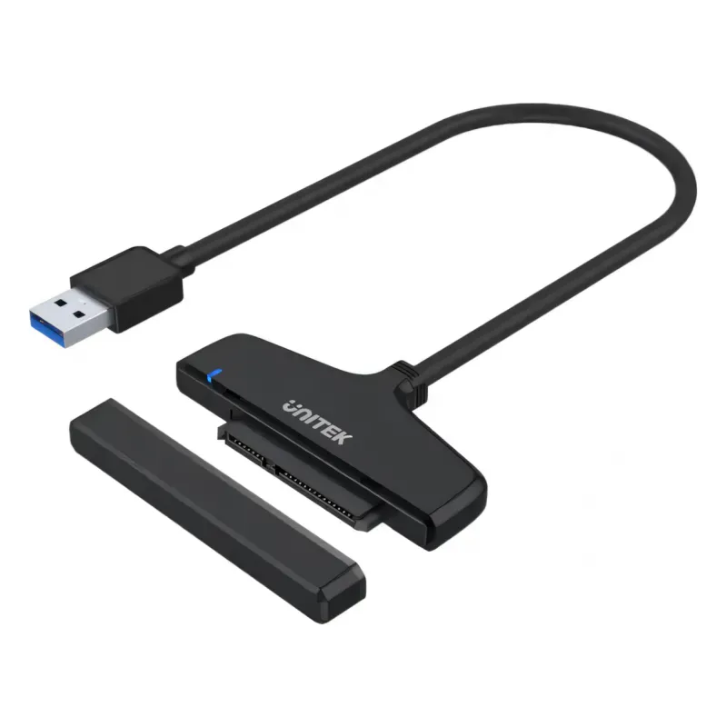 Y-1096, UNITEK USB USB-C 5Gbps To SATA 6G Adapter, Black