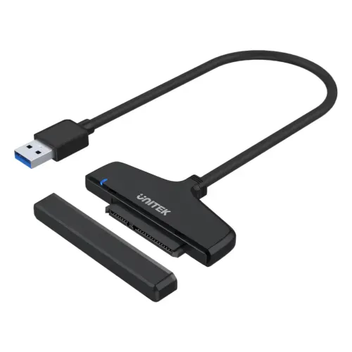 Y-1096, UNITEK USB USB-C 5Gbps To SATA 6G Adapter, Black