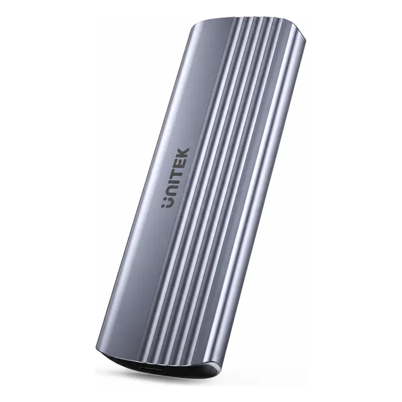 S1241B01, UNITEK, USB Adapter, USB-C 10Gbps to NVMe M.2 SSD Enclosure, up to 8TB, Space Grey