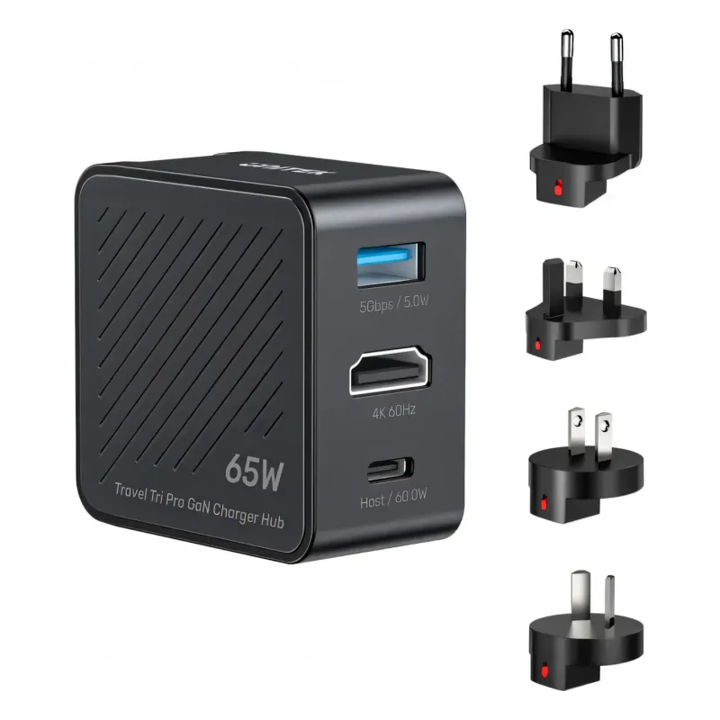 P1242A, UNITEK, Power Supply, 65W 3-in-1 GaN Charger for Nintendo Switch