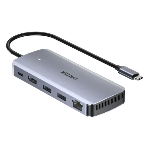 D1120A, UNITEK, USB HUB, 6-in-1 USB-C 10Gbps Hub