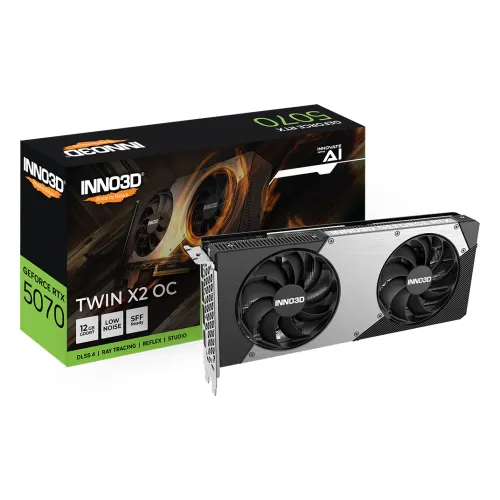 INNO3D GeForce RTX™ 5070 TWIN X2 OC 12GB GDDR7