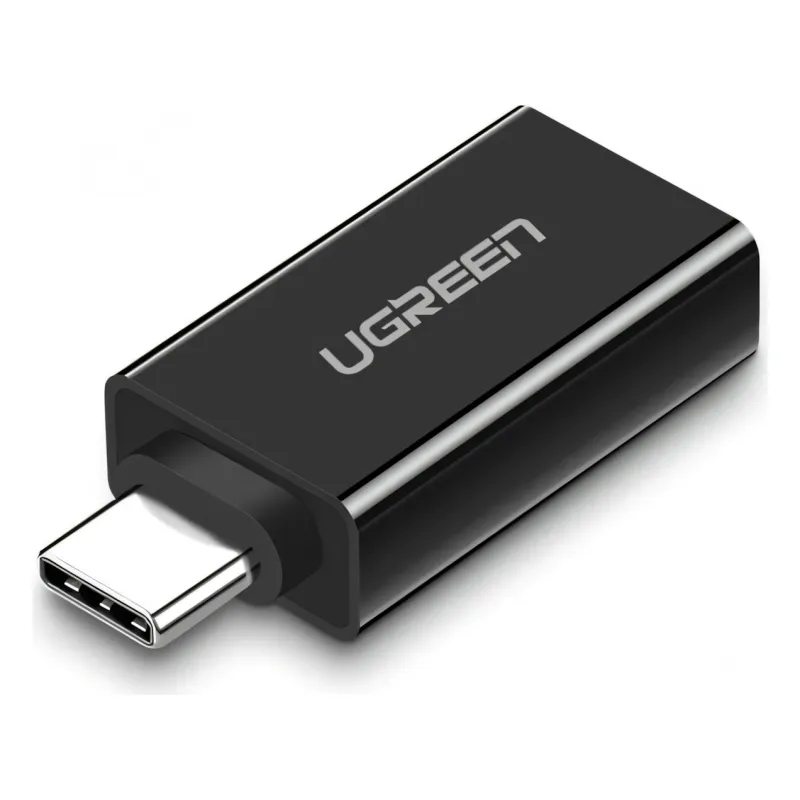 US173, UGREEN, Adapter, Type-C 3.1 Male To USB 3.0 female Adapter, Black