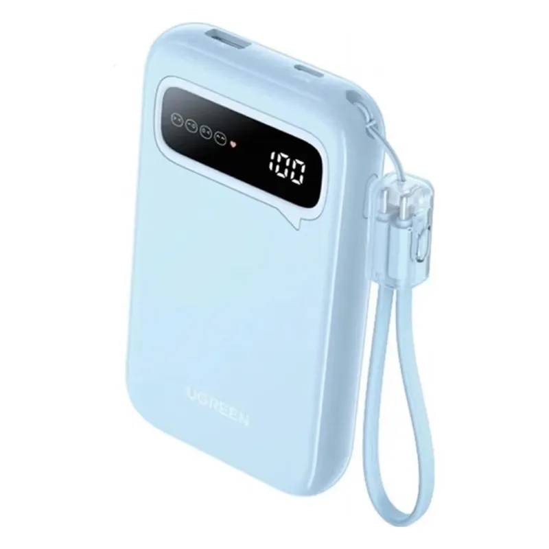 UGREEN, PB522, Power Bank, 10000mAh, USB, Type-C, Power Bank, Blue