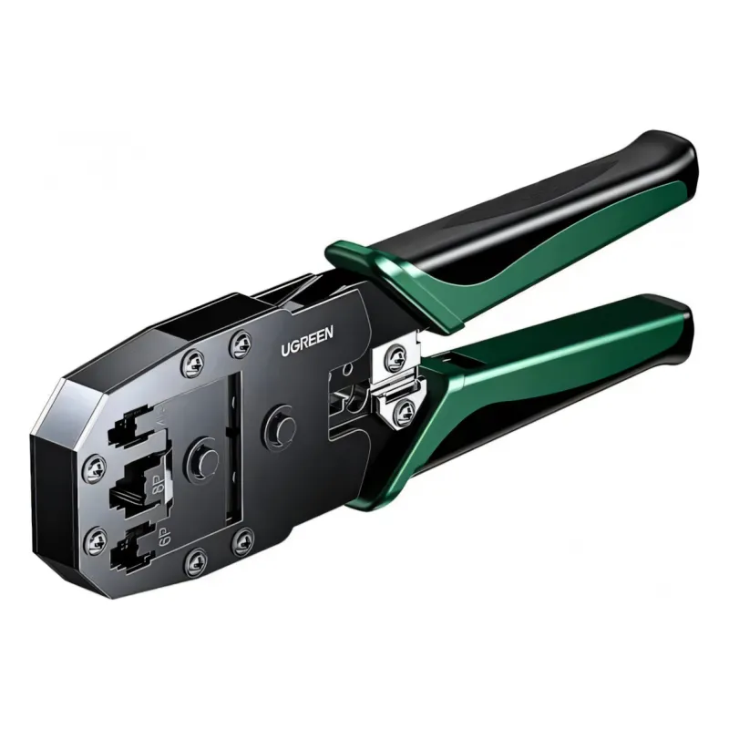 NW304, UGREEN, Crimping Tool, Black/Green