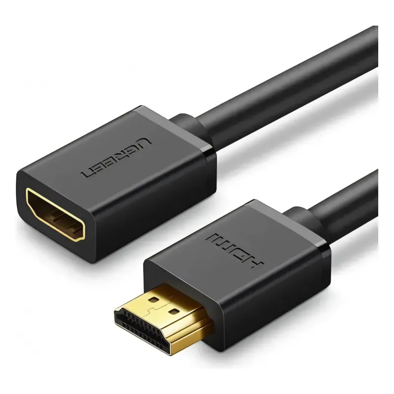 HD107, UGREEN, Cable, HDMI Male to Female Cable, 3m, Black