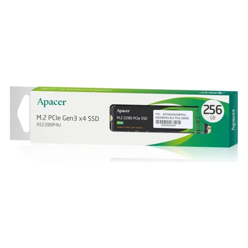Apacer, M2 SSD, AS2280P4U M.2 PCIe 512GB, Standard(Single)