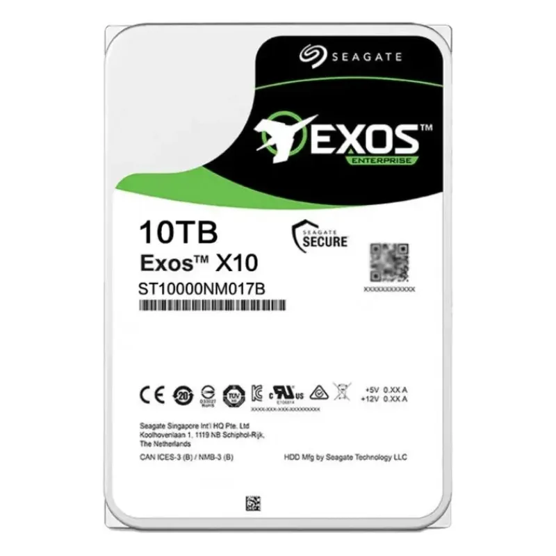 Seagate, Exos 7E10 ST10000NM017B 10TB, HDD