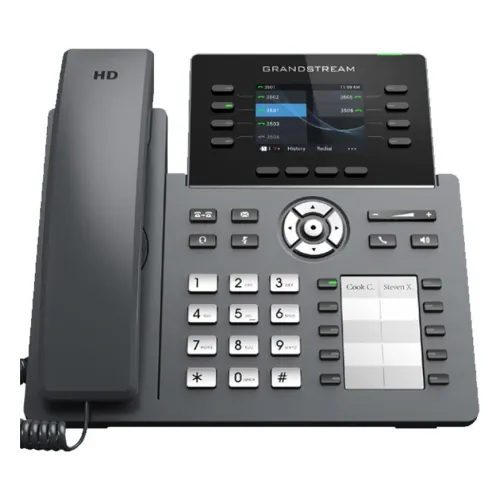 GRP2634 Grandstream GRP2634, Carrier-Grade IP Phones, 8 line keys, 4 SIP accounts, 32 VPK and 10 MPK