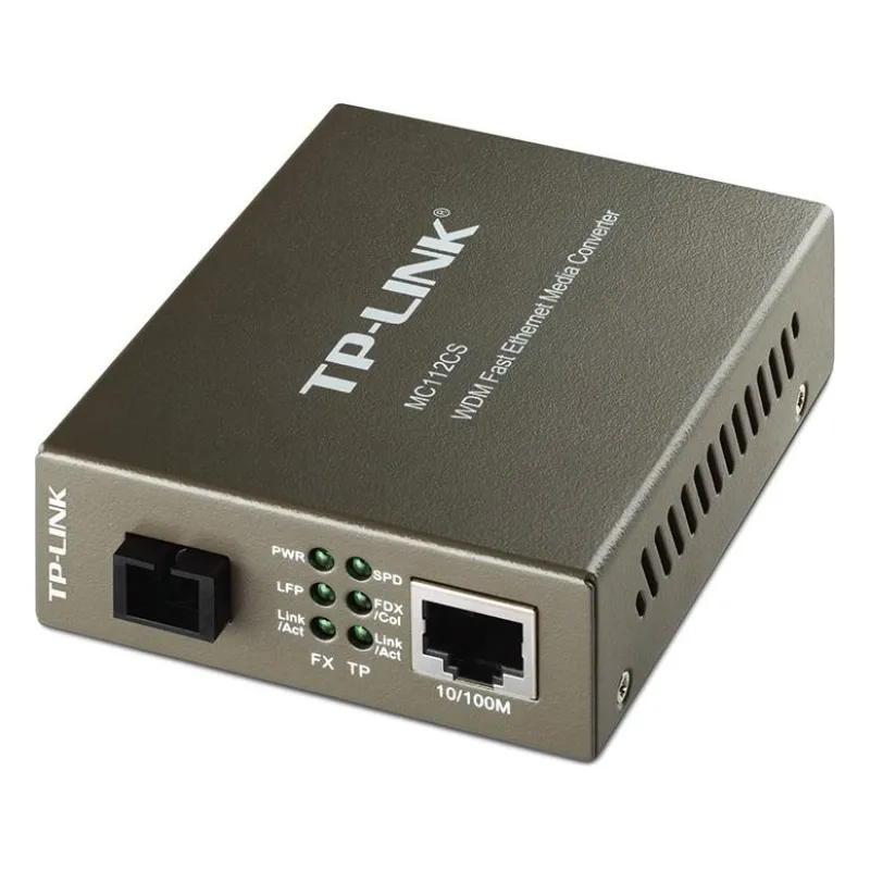 TP-Link, MC112CS, 10/100Mbps WDM Media Converter