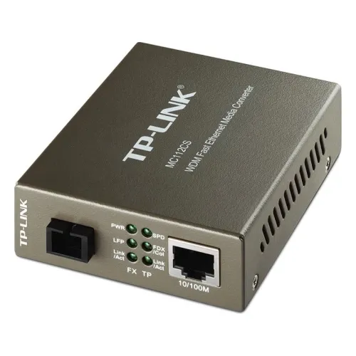 TP-Link, MC112CS, 10/100Mbps WDM Media Converter