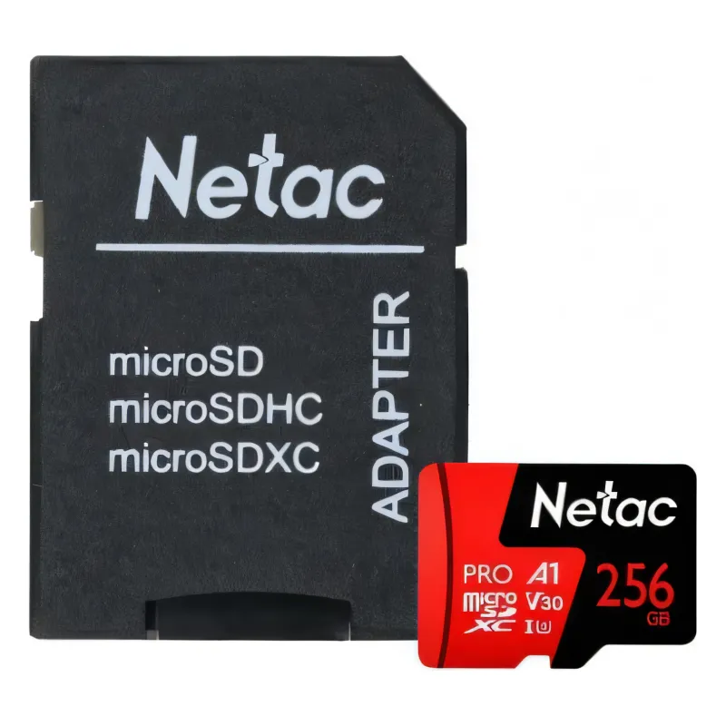 Netac, P500 Extreme Pro, 256GB, Memory Card