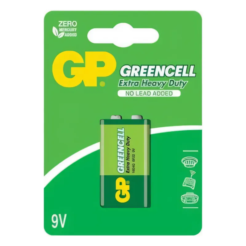 GPPVCF9VG006, GP, Battery, 9.0V