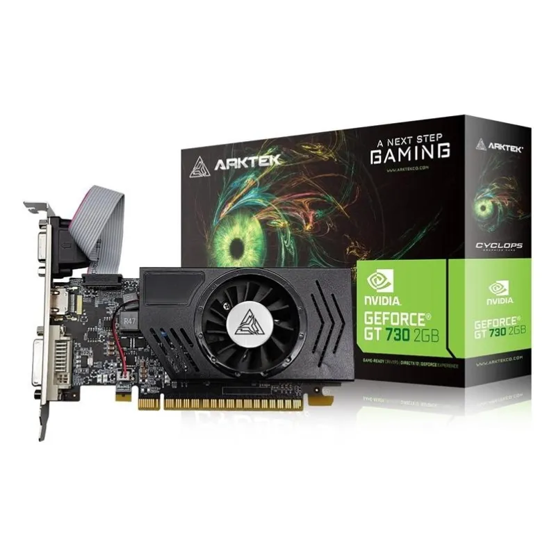 ARKTEK Ggraphics Card, GeForce GT730 2GB 128Bit