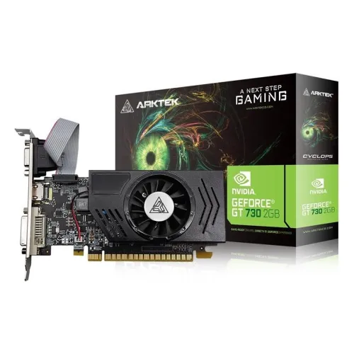 ARKTEK Ggraphics Card, GeForce GT730 2GB 128Bit