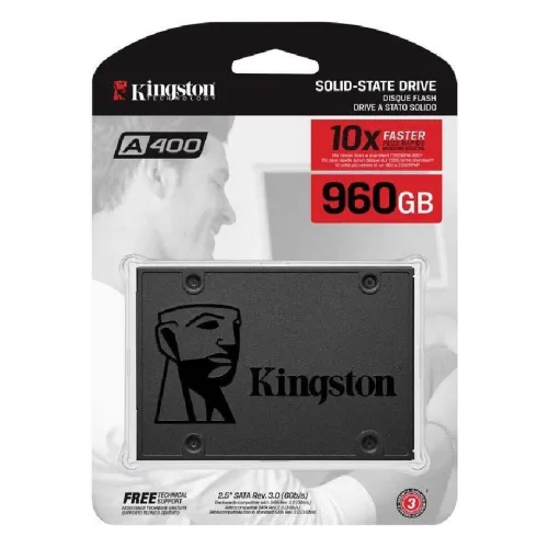 Kingston, 960GB A400 SATA3 2.5 SSD