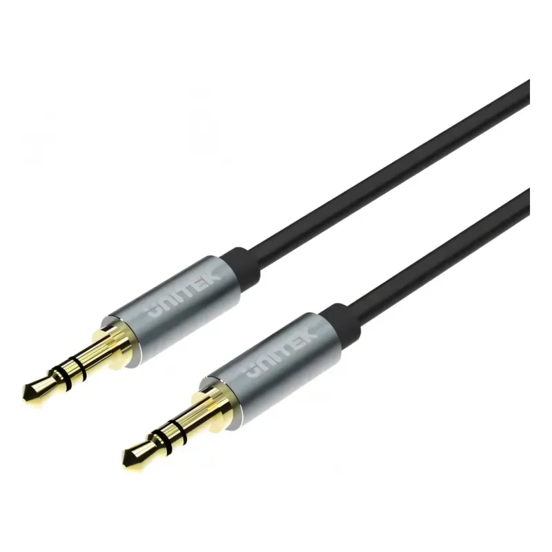 Y-C922ABK, UNITEK 1.5M, 3.5MM AUX Audio Cable - Male to Male