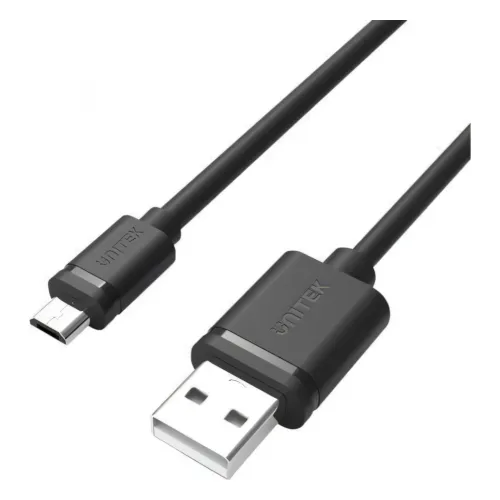Y-C451GBK Unitek USB 2.0 to Micro USB Charging Data sync Cable, Black, 1M, 0.25Y