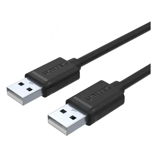 Y-C442GBK, UNITEK, 1.5M USB 2.0 USB-A (M) to USB-A (M) Cable
