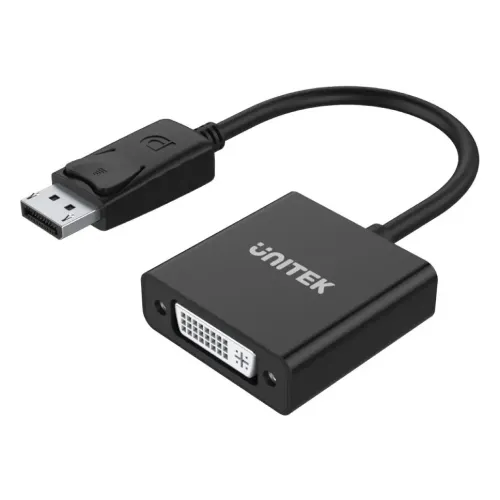 Y-5118AA, UNITEK DisplayPort to DVI Female Adapter