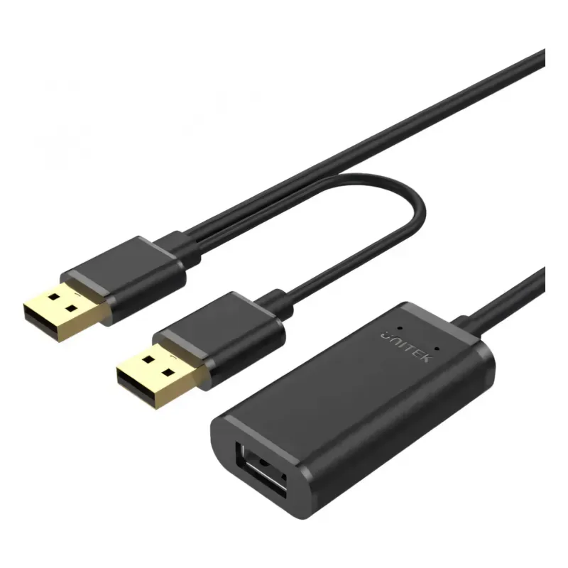 Y-277, UNITEK 5M, USB2.0 Active Extension Cable