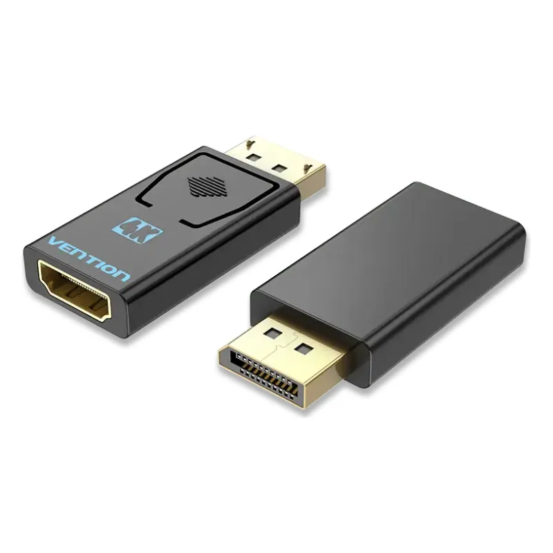 VENTION HBMB0 DisplayPort Male to HDMI Female Adapter Black 4K 30Hz