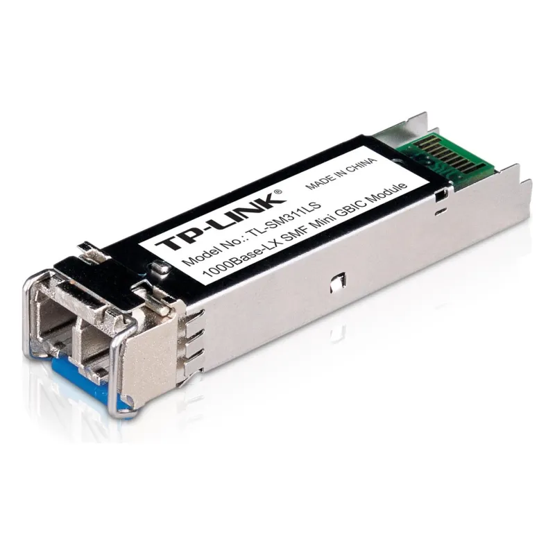 TP-Link, TL-SM311LS, Gigabit SFP module, Single-mode, MiniGBIC, LC interface, Up to 10km distance