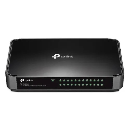 TP-Link, TL-SF1024M, 24-Port 10/100Mbps Desktop Switch
