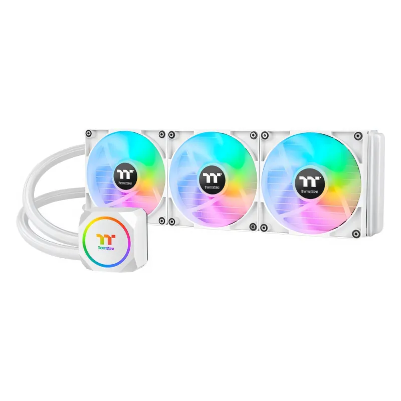 Thermaltake, TH420 ARGB Sync All-In-One Liquid Cooler - Snow Edition