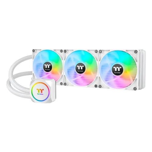 Thermaltake, TH420 ARGB Sync All-In-One Liquid Cooler - Snow Edition