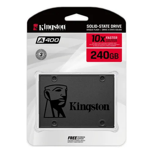 Kingston, 240GB A400 SATA3 2.5 SSD