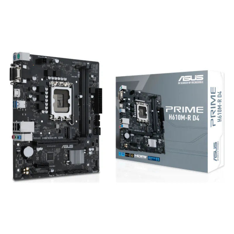 ASUS, PRIME H610M-R D4-SI