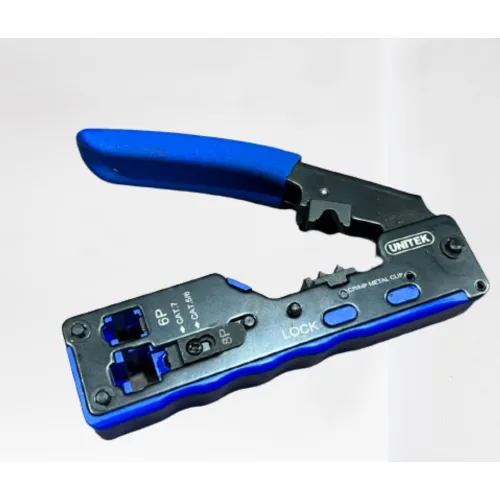 OT39BL, UNITEK, Network Crimping Tool for 8P RJ45 Connectors and 6P RJ11 Connector