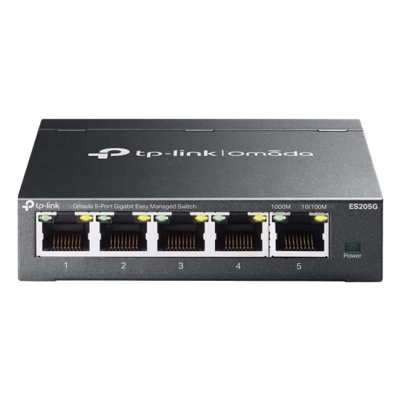 TP-Link, Omada ES205G, 5-Port Gigabit Easy Managed Switch
