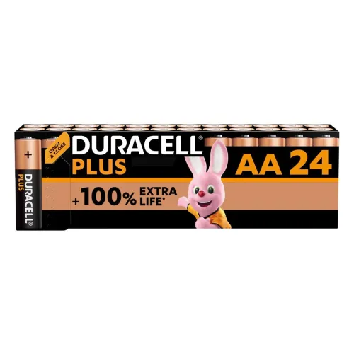 LR6/AA Duracell Basic Blister 24, 24xAA, 1,5V/B 1 piece from a pack 160071