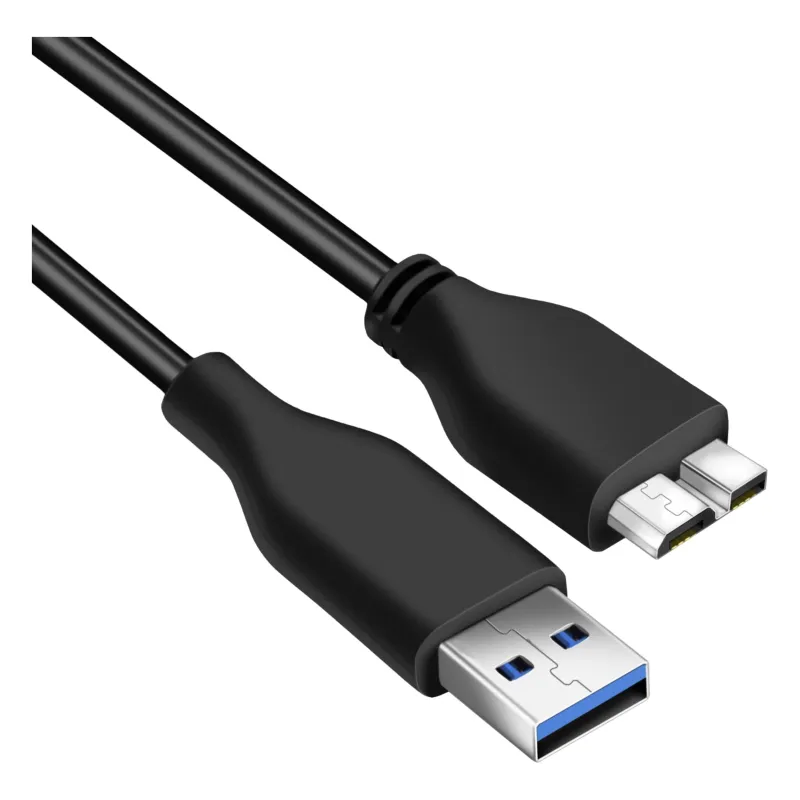 KDUSB3001-0.5M, KINGDA USB Plug Cable to USB 3.0 Micro B Plug for external HDD 0,5 m