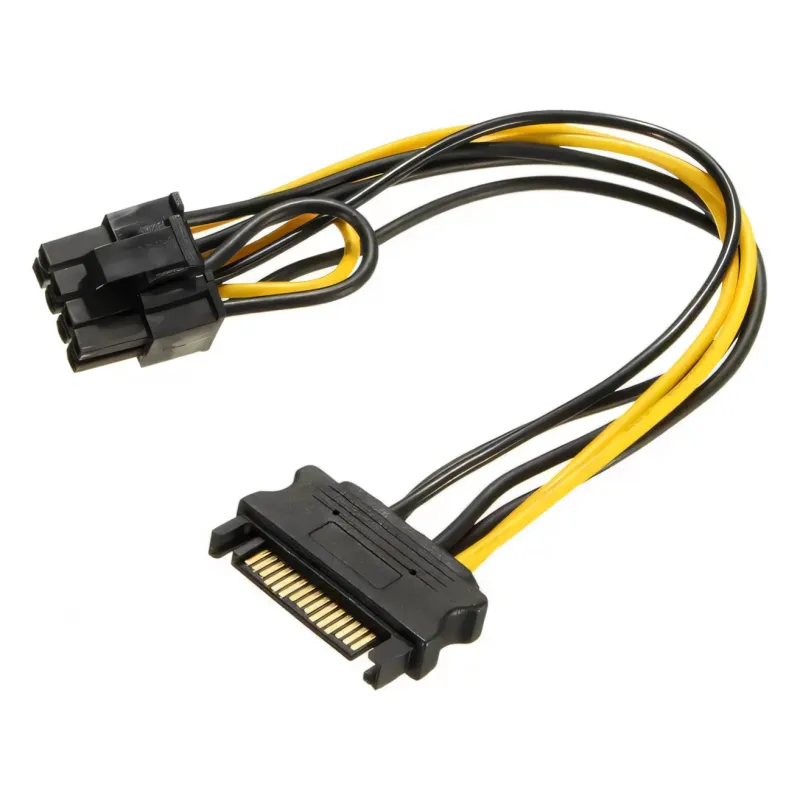 KDSATA0101, Kingda sata to 8 pin power, 20cm